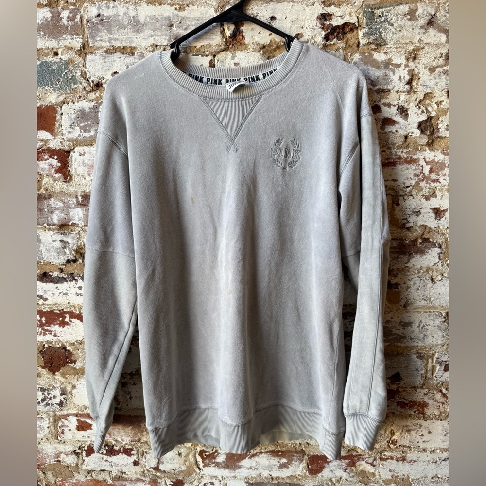 PINK Victoria's Secret Gray Sweatshirt